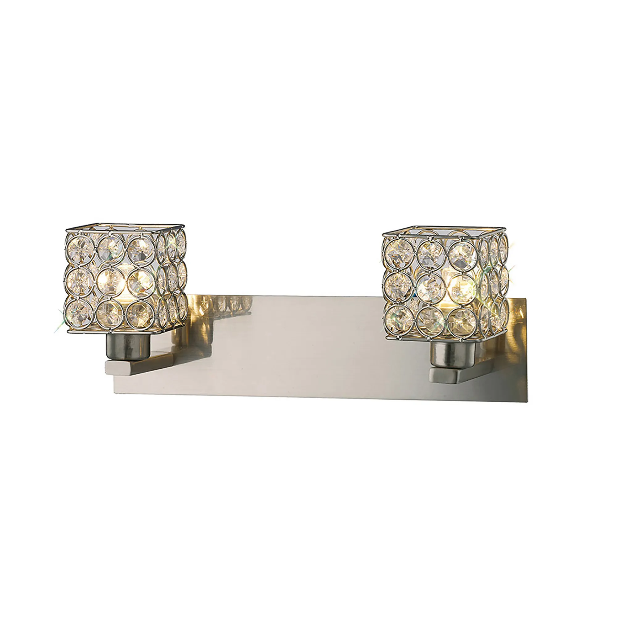 Elsa Crystal Wall Lights Diyas Armed Wall Lights